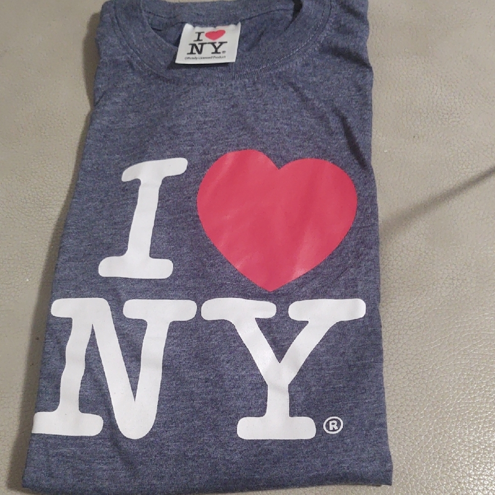 Kids 'I Love NY' T-Shirt - Blue and Red